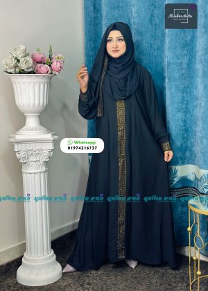Alternative view of 120 Gher Borkha, 85 inch Hijab, Nikab Premium Quality Dubai Cheri borka2401