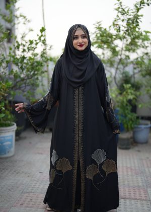 Attach Koti Borkha + Hijab Dubai Cherry Amazing...
