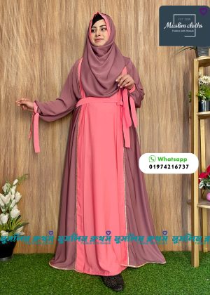 Alternative view of Extra koti, Borkha & Hijab Stylish Les Stone Dubai Chery Borkha 2515