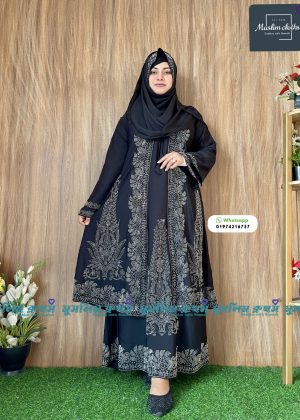 Alternative view of Extra koti, Borkha & Hijab Stylish Les Stone Dubai Chery Borkha 2522