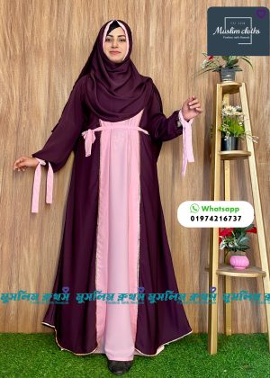 Alternative view of Extra koti, Borkha & Hijab Stylish Les Stone Dubai Chery Borkha 2516
