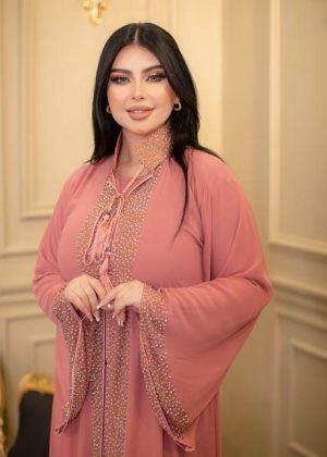 Alternative view of Extra koti, Borkha and Hijab Stylish Stone Dubai Chery Borkha 2551