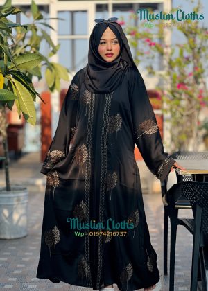 Premium Zafran Embroidered Dress â A Royal Statement of Elegance 25209