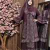 Extra koti, Borkha and Hijab Stylish Les Stone Dubai Chery Borkha 2604