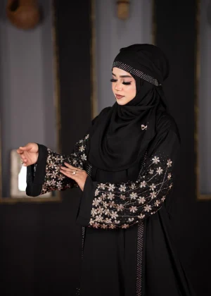 Alternative view of 2615 Premium Embroidery Burka for Women in Bangladesh | Stylish Modest Wear | Muslim Cloths