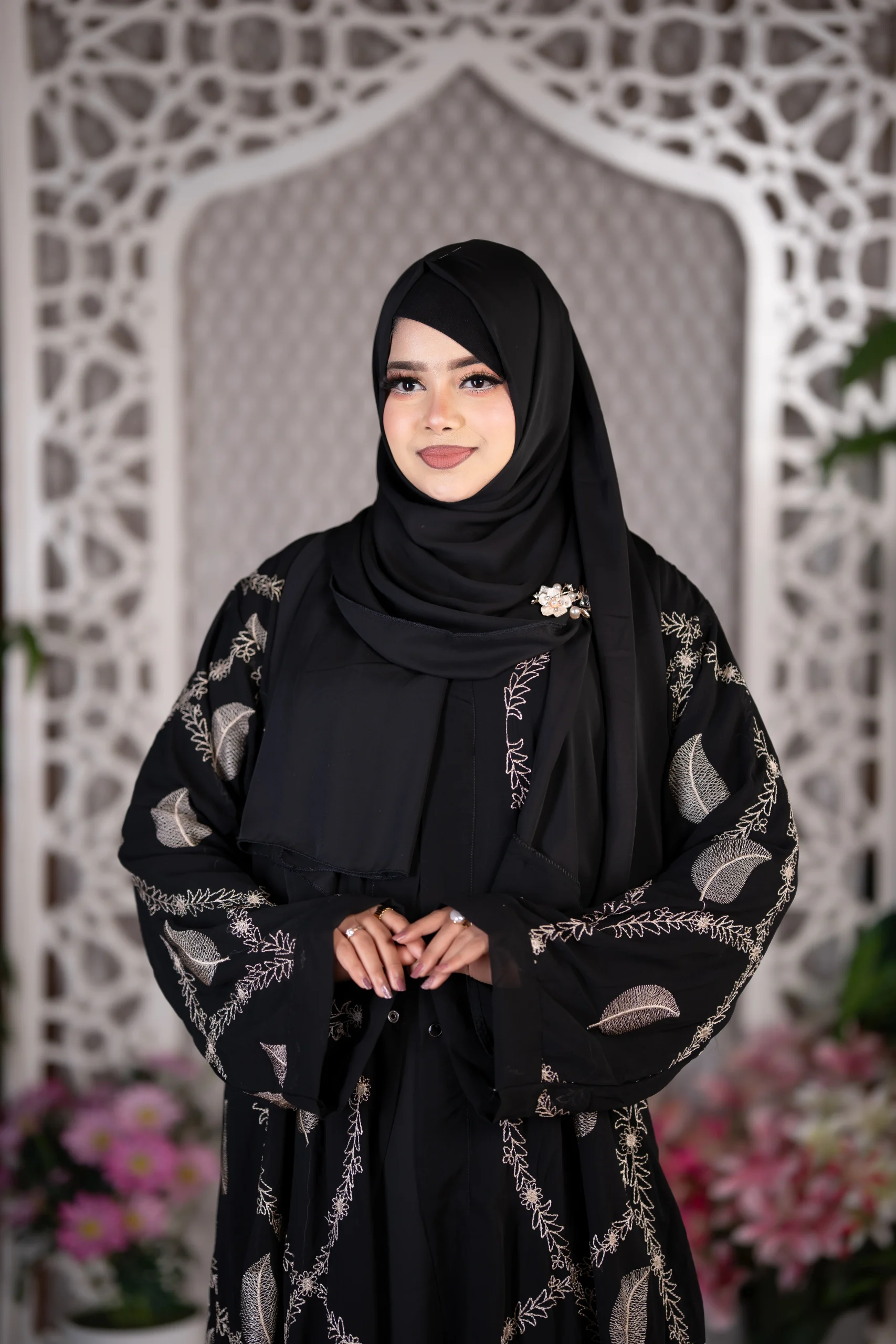 2620 Premium Embroidery Burka for Women in Bangladesh | Stylish Modest Wear | Muslim Cloths - Image 2