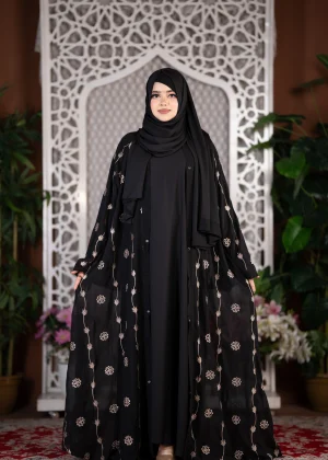2625 Premium Embroidery Burka for Women in Bangladesh | Stylish Modest Wear | Muslim Cloths